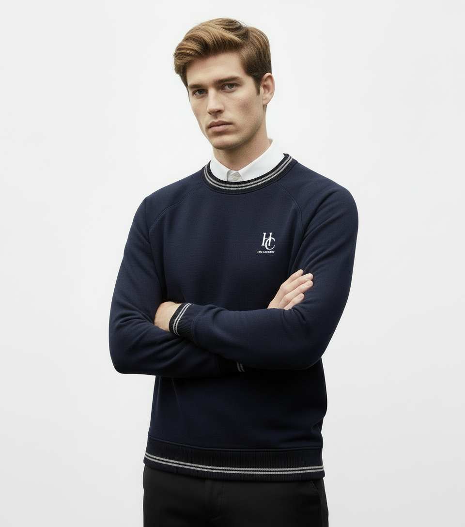 Arms crossed confident pose