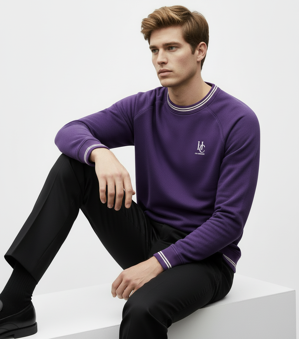 Sitting pose with knee up